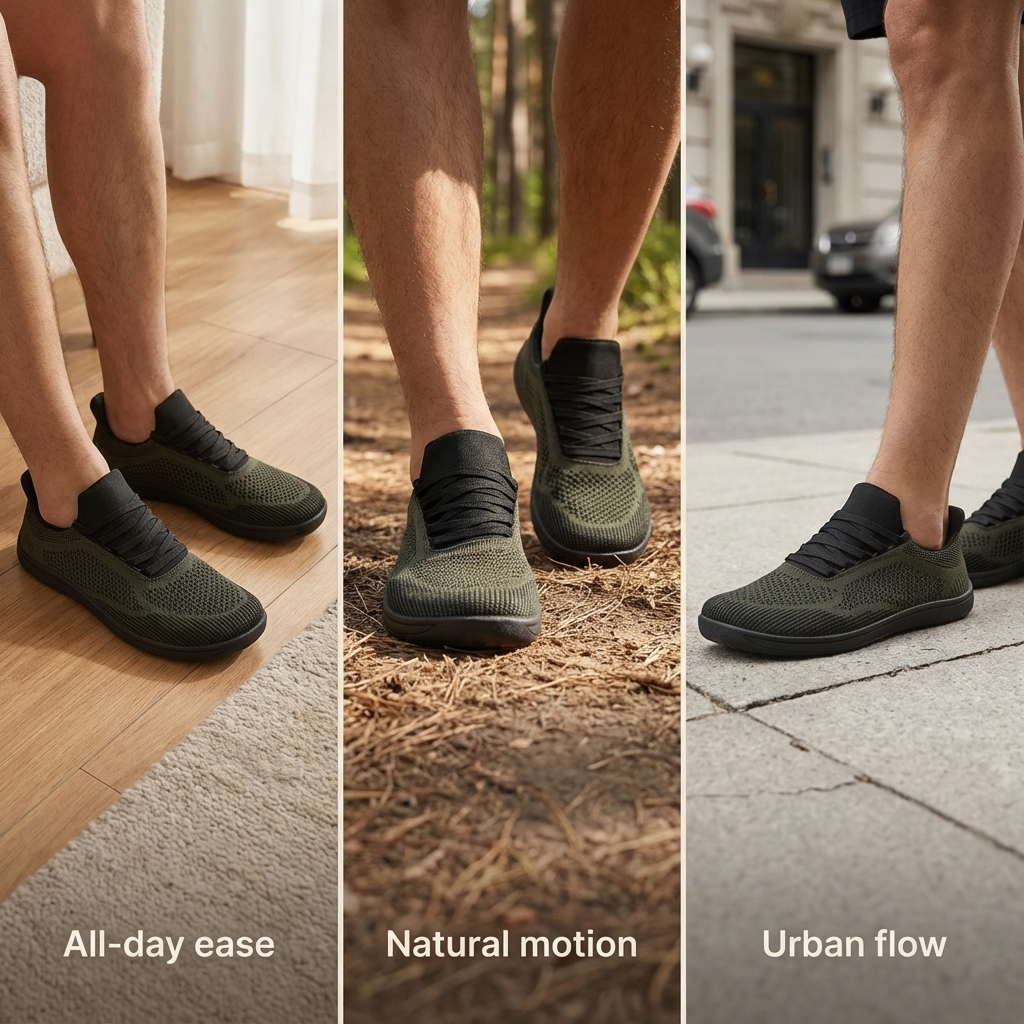 URBAN FLOW – Modern barefoot freedom for daily life.