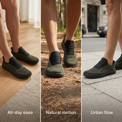 URBAN FLOW – Modern barefoot freedom for daily life.